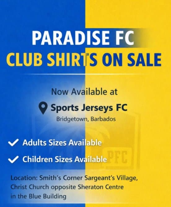 Paradise FC Club Shirts – Now Available!